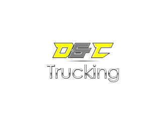 D&C Trucking logo design by ROSHTEIN