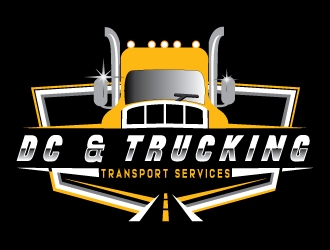 D&C Trucking logo design by MUSANG