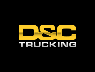 D&C Trucking logo design by lexipej