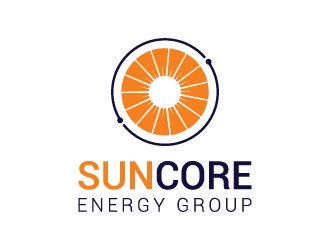 SunCore Energy Group logo design by blink