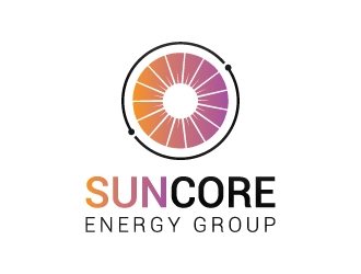 SunCore Energy Group logo design by blink