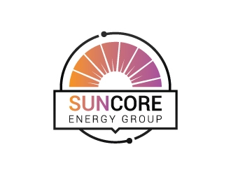 SunCore Energy Group logo design by blink