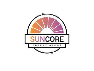 SunCore Energy Group logo design by blink
