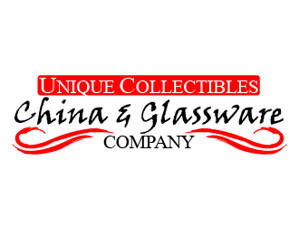 The Unique Collectable China & Glassware Company logo design by reight
