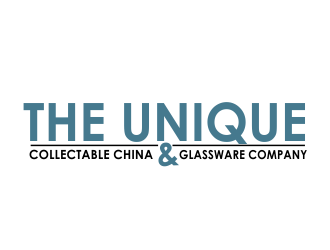 The Unique Collectable China & Glassware Company logo design by giphone