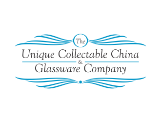 The Unique Collectable China & Glassware Company logo design by mutafailan