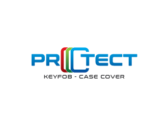 PROTECT.  KEYFOB.  CASE COVER  logo design by crazher