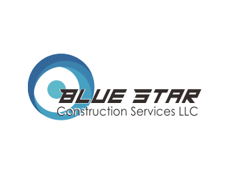 Blue Star Construction Services LLC logo design by ROSHTEIN