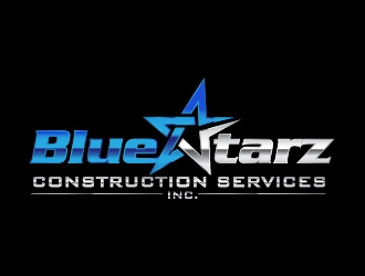 Blue Star Construction Services LLC logo design by usef44
