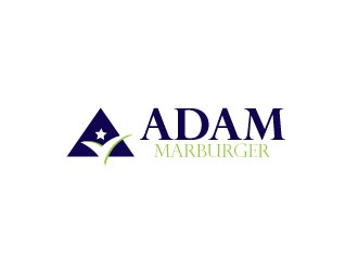 Adam Marburger  logo design by pixelour