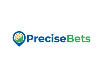 PreciseBets logo design by pixalrahul