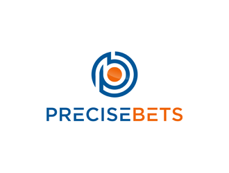 PreciseBets logo design by alby