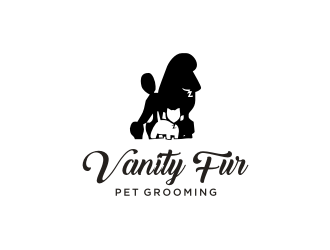 Vanity Fur pet grooming logo design by tejo