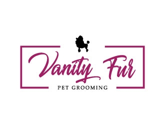 Vanity Fur pet grooming logo design by dusan1234