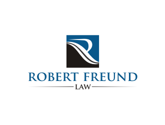 Robert Freund Law logo design by R-art