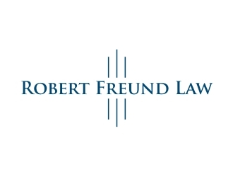 Robert Freund Law logo design by dibyo