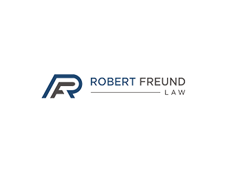 Robert Freund Law logo design by blackcane