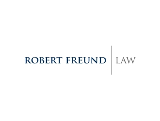 Robert Freund Law logo design by GemahRipah