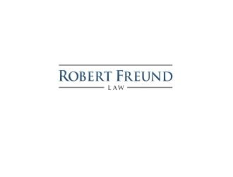 Robert Freund Law logo design by aura