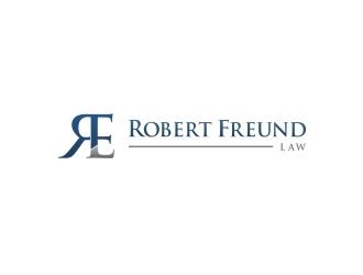 Robert Freund Law logo design by aura