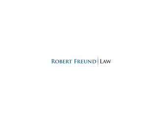 Robert Freund Law logo design by narnia