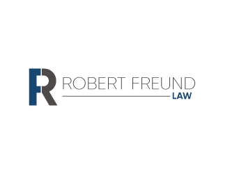 Robert Freund Law logo design by Erasedink