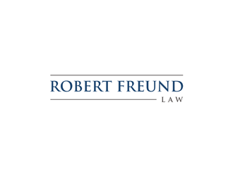 Robert Freund Law logo design by ndaru