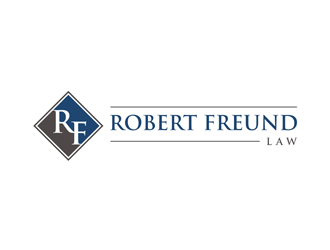Robert Freund Law logo design by ndaru