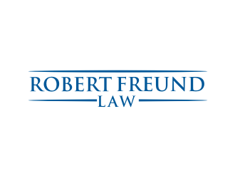 Robert Freund Law logo design by BintangDesign