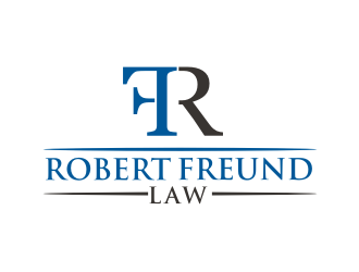 Robert Freund Law logo design by BintangDesign