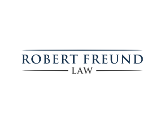 Robert Freund Law logo design by Zhafir