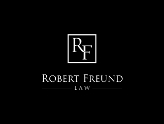 Robert Freund Law logo design by kenthuz