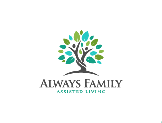Always Family Assisted Living  logo design by shadowfax