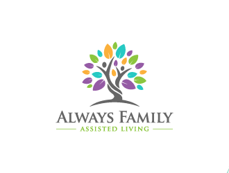 Always Family Assisted Living  logo design by shadowfax
