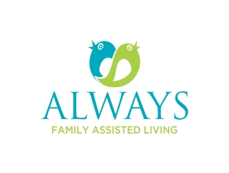Always Family Assisted Living  logo design by cikiyunn