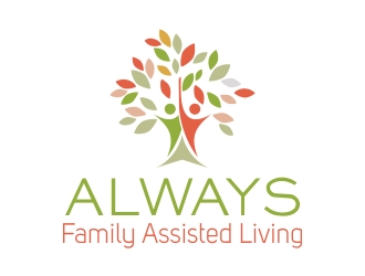 Always Family Assisted Living  logo design by cikiyunn