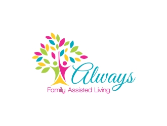 Always Family Assisted Living  logo design by cikiyunn