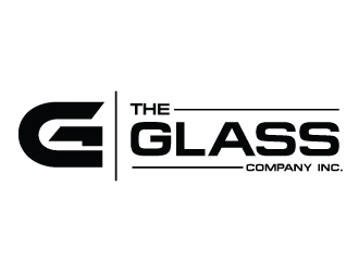 The Glass Company, Inc. logo design by Upoops