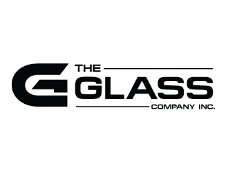 The Glass Company, Inc. logo design by Upoops