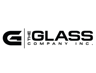 The Glass Company, Inc. logo design by Upoops