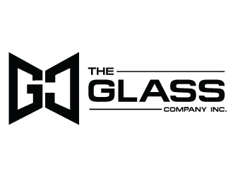 The Glass Company, Inc. logo design by Upoops