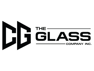 The Glass Company, Inc. logo design by Upoops