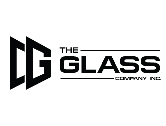 The Glass Company, Inc. logo design by Upoops
