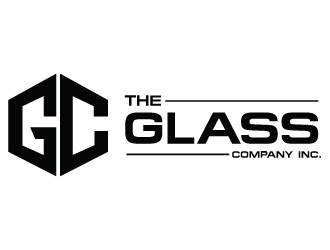The Glass Company, Inc. logo design by Upoops