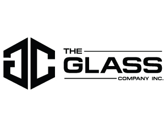 The Glass Company, Inc. logo design by Upoops
