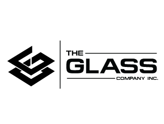 The Glass Company, Inc. logo design by Upoops