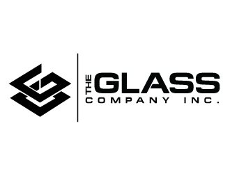 The Glass Company, Inc. logo design by Upoops