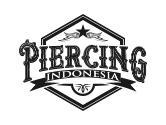 Piercing Indonesia logo design by fastsev