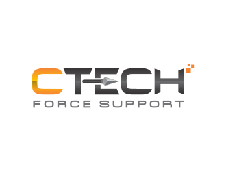 CTECH Force Support logo design by mutafailan