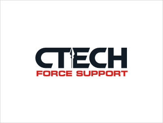 CTECH Force Support logo design by catalin